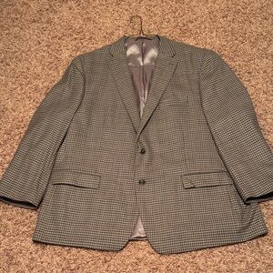 NWOT Hart Schaffner Marx Men’s blue and gray blazer / jacket / sport coat. 52L